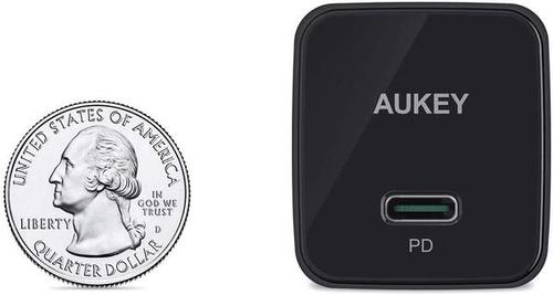AUKEY PA-Y20S Minima 20W Fast Charging Type-C Wall Charger - Black