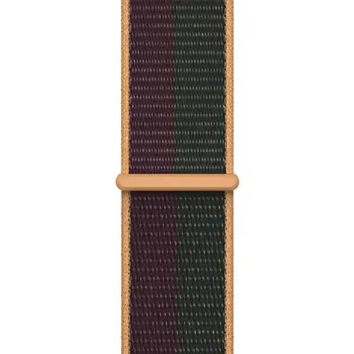 Apple Official Watch Sport Band 42mm / 44mm / 45 mm - Dark Cherry/Forest Green (Open Box)