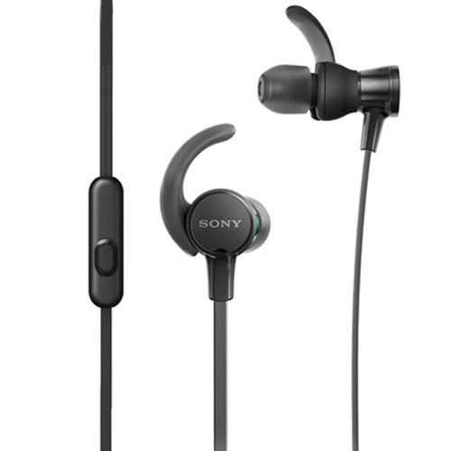 Sony Sports Extrabass Splashproof Sports In-Ear Headphones - Black