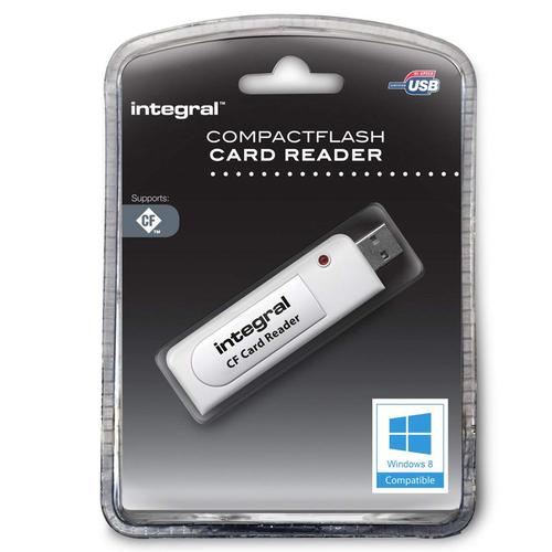 Integral Single Slot USB Compact Flash Card Reader