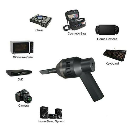 Mini Portable Handheld Vacuum Cleaner - USB Powered - Black
