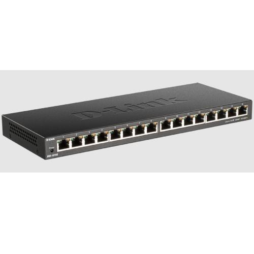 D-Link DGS-1016S 16-Port Gigabit Unmanaged Switch