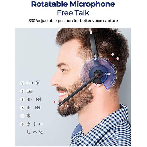 Mpow trucker headset online manual