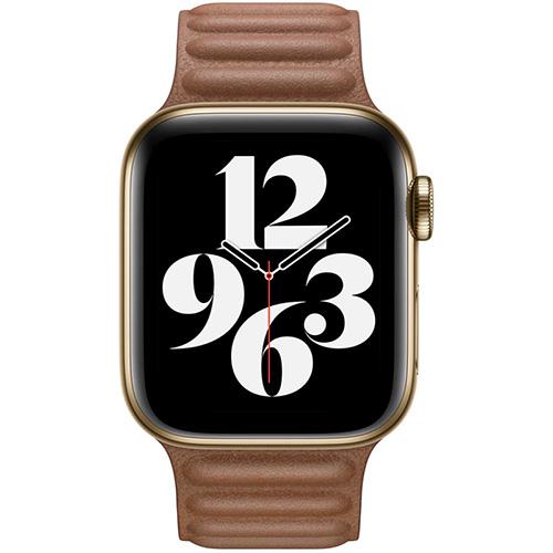 Apple Official Watch Leather Loop Band 44mm - Saddle