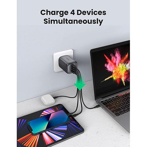 100W USB-C 4-port GaN Charger