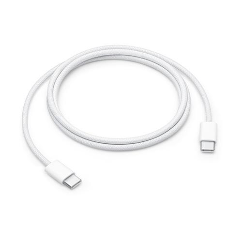USB Type-C 1M 60W Braided Cable for Apple iPhone 15 / 16  - White