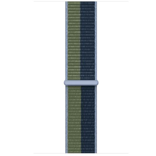 Apple Official Watch Band 42mm / 44mm / 45mm Strap  Sport Loop -Abyss Blue/Moss Green (Open Box)