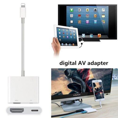 Lightning Digital Av Adapter 8pin Lightning To Hdmi Cable For Iphone 8 7 X  Ipad