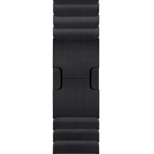 Space black best sale link bracelet 42mm