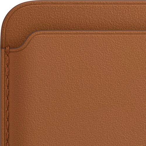 Apple Official iPhone Leather Wallet with MagSafe - Saddle Brown (1st Gen)