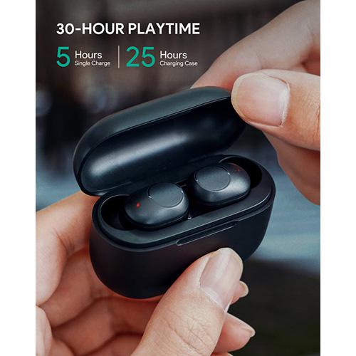 Aukey true wireless earbuds bluetooth 5 headphones discount in ear with charging case