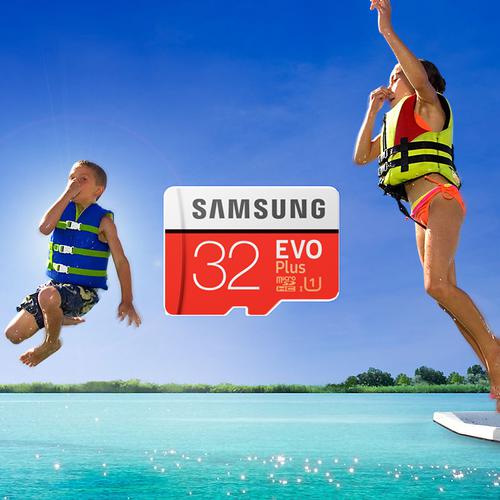 Samsung 32GB Evo Plus microSD Card (SDHC) UHS-I U1 + Adapter