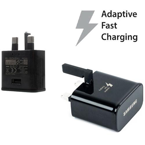 Samsung Galaxy 2A Mains Fast Charger + 1M Micro USB Cable - Black