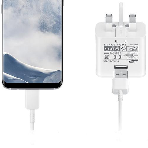 acce2s - Chargeur USB Original 2A + Câble USB-C 1m pour Samsung