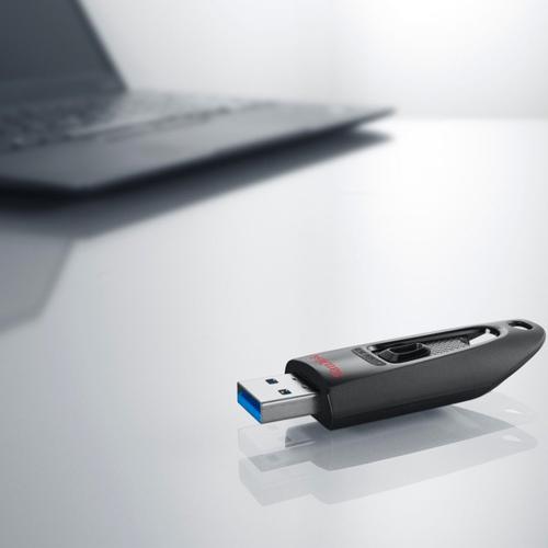 SanDisk 256GB Ultra USB 3.0 Flash Drive Model GTV - 100MB/s