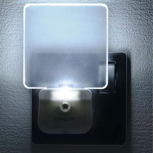 Integral LED Auto Sensor Night Light (UK 3-Pin plug) - Twin Pack