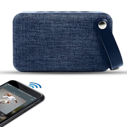 SoundZ Fabric Bluetooth Speaker - Blue