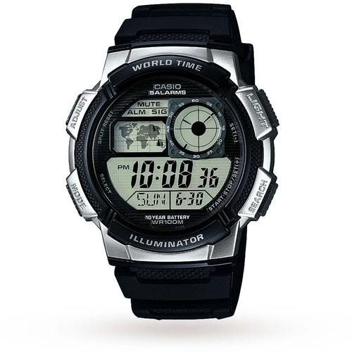 casio classic watch black