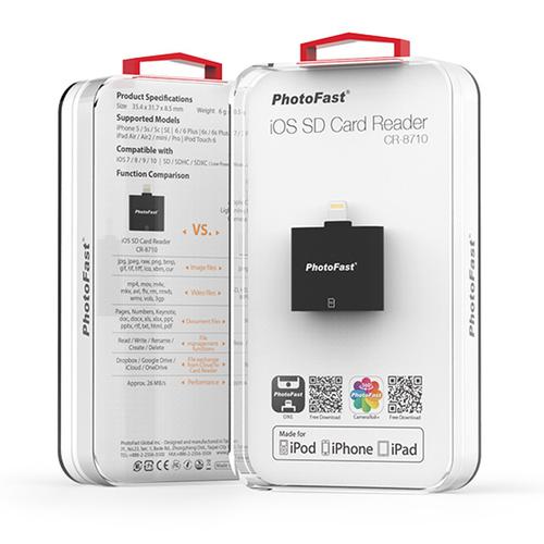 Photofast Apple Lightning to SD Card Reader - Black