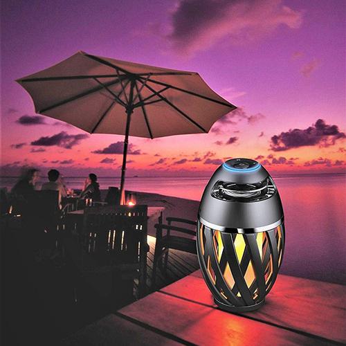 Luceco Wireless Led Flame Speaker Black 25 24 Mymemory