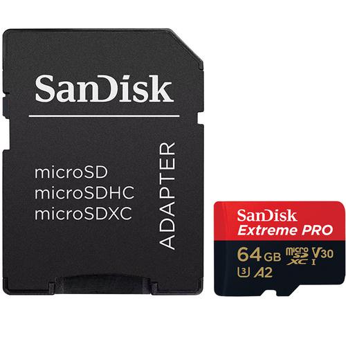 Sandisk 64gb Extreme Pro Micro Sd Card Sdxc Uhs I U3 Adapter 170mb S Us 27 99 Mymemory