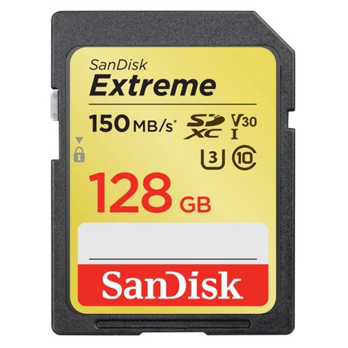 SanDisk 128GB Extreme V30 SD Card (SDXC) UHS-I U3 - 150MB/s US$34.99 |  MyMemory
