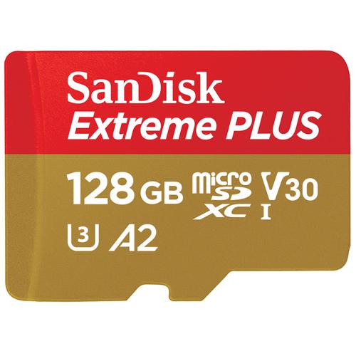SanDisk 128GB Extreme Plus V30 Micro SD Card (SDXC) UHS-I U3 - 170MB/s