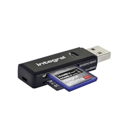 MicroSD U1 with SD Adapter & MicroSD/USB-A to USB-C Reader