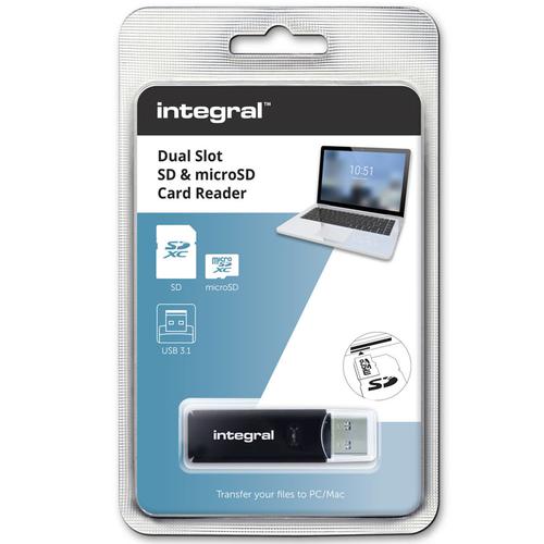 Integral USB 3.1 Micro SD Card Reader £3.98 - Free Delivery