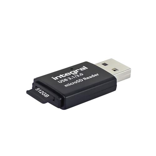 Integral USB 3.1 Micro SD Card Reader