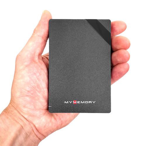 MyMemory 500GB USB 3.0 Portable Hard Drive  - Black