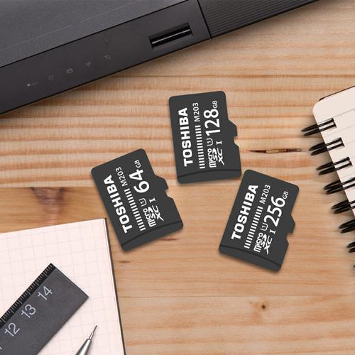 Toshiba 32GB M203 Micro SD (SDHC) Card UHS-I U1+ Adapter - 100MB/s