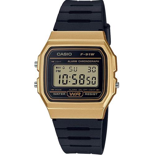 Casio Casual Digital Watch With Black Rubber Strap Gold Plated Case 26 99 Free Delivery Mymemory