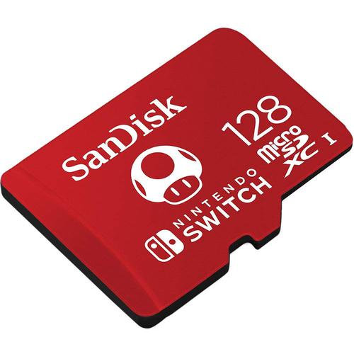 SanDisk 128GB Nintendo Switch microSD Card SDXC UHS I U3 100MB