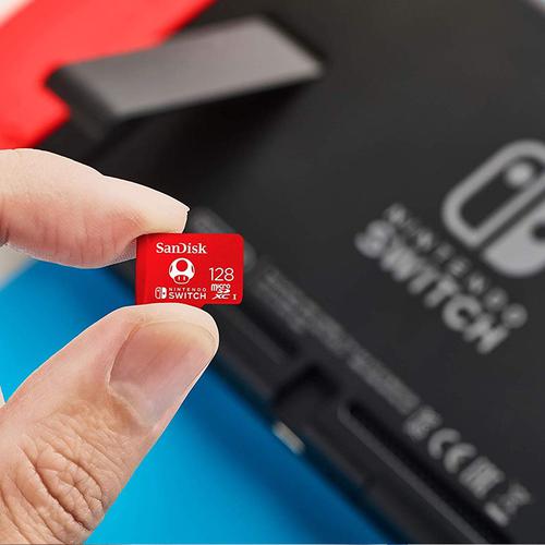 Sandisk 128gb Nintendo Switch Micro Sd Card Sdxc Uhs I U3 100mb S Us 30 79 Mymemory