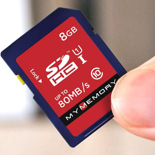 MyMemory 8GB SD Card (SDHC) - 80MB/s