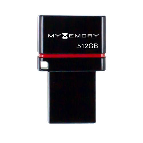 MyMemory 512GB Dual USB-C & USB 3.1 Flash Drive - 200MB/s