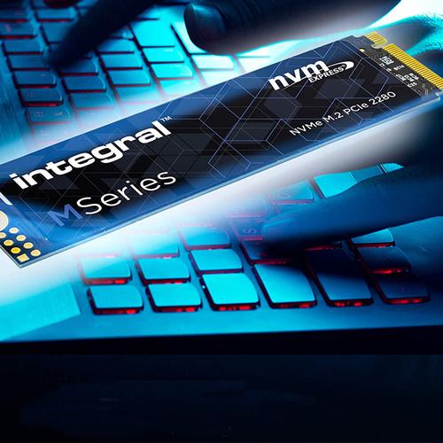 Integral 256GB M Series M.2 2280 PCIE NVMe Internal SSD - 2000MB/s