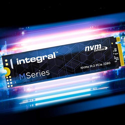 Integral 256GB M Series M.2 2280 PCIE NVMe Internal SSD - 2000MB/s