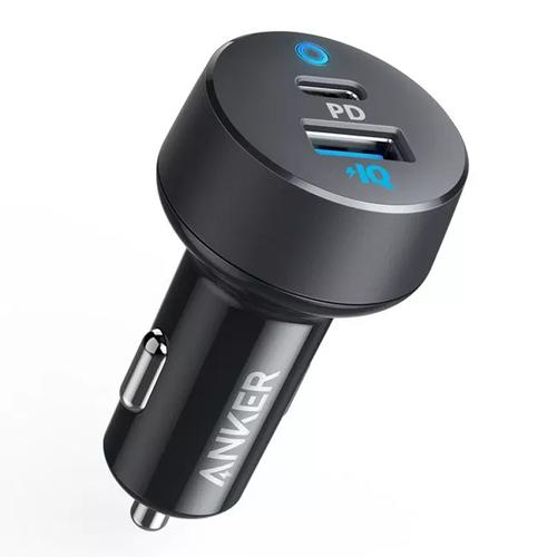 Anker PowerDrive PD 2 Car Charger 18W IQ USB-C and USB Ports