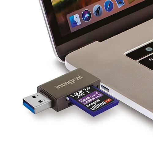 Integral Single Slot USB Compact Flash Card Reader US$9.79 | MyMemory