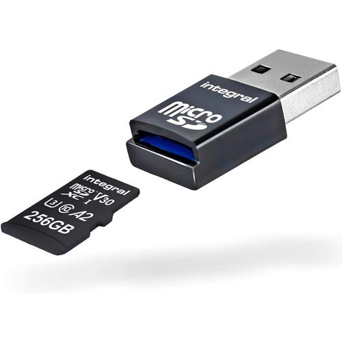 Integral - Lecteur de Cartes externe USB 3.1 Twin V3 (Noir