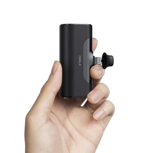 iWALK 4500mAh Portable Charger USB Lightning Battery Pack - Black