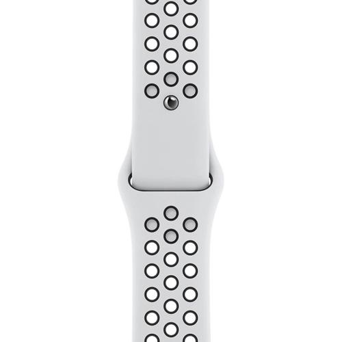 Apple Watch SE 2nd Gen GPS & Cellular 40mm Midnight Case with Pure Platinum/Black Nike Sport Band (Renewed)