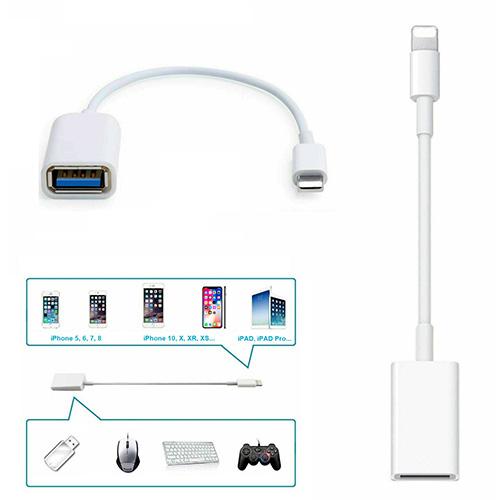 UGREEN USB-C to Lightning Adapter Cable USB Type C Male to Lightning Female  Compatible For iPad/Macbook/USB C Phones to Connect with Lightning  Earphones Support Remote Control, Microphone : Buy Online at Best