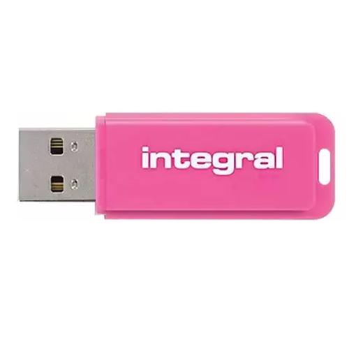 Integral 8GB Neon USB Flash Drives - 5 Pack FFP