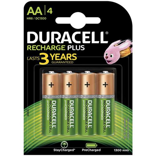 duracell rechargeable batteries