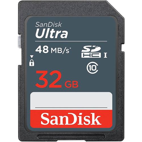 SanDisk 32GB Ultra SD Card (SDHC) - 48MB/s
