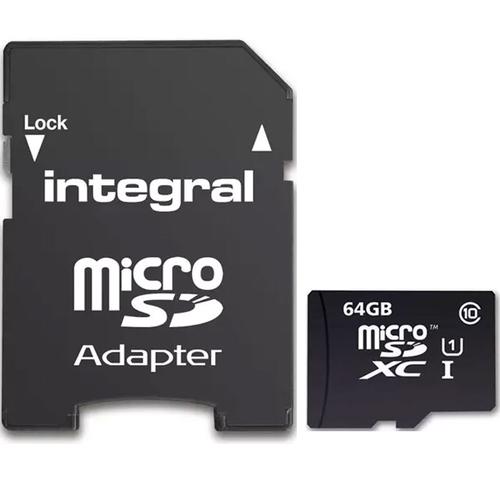 Integral Micro SD (SDXC) UHS-I + Adapter - 90MB/s US$13.99 | MyMemory