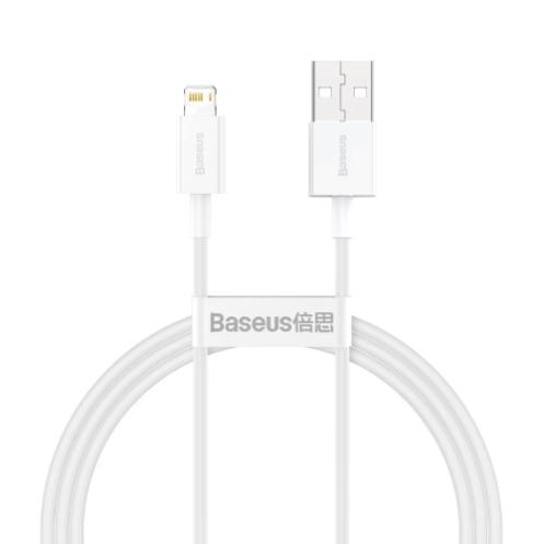 Baseus Superior Series Fast Charging Data Cable USB to iP 2.4A 2m - White